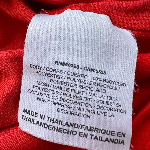 Nike Miller Women’s Long Sleeve Running Red Top Size Medium - Picture 13 of 14